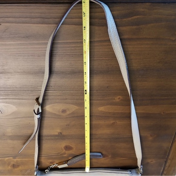 Kate Spade Neutral Color Leather Crossbody (13x9x6). Great for spring & summer! - Picture 5 of 11